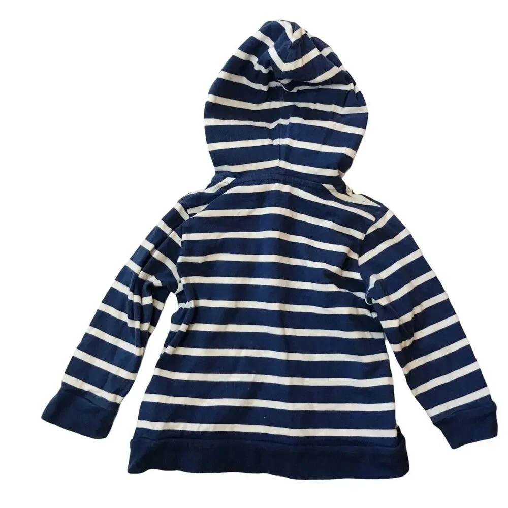 Baby Boden 100% Cotton Striped Top 12-18M